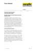 22 Percent Sales Increase in the First Half of 2006