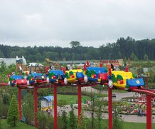 Energieversorgung für Fahrzeuge in einem Freizeitpark