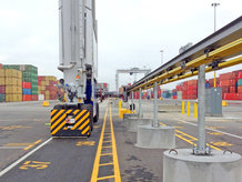 E-RTG TM Container Kran [Testinstallation]