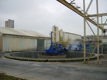 Industrielle Kläranlage